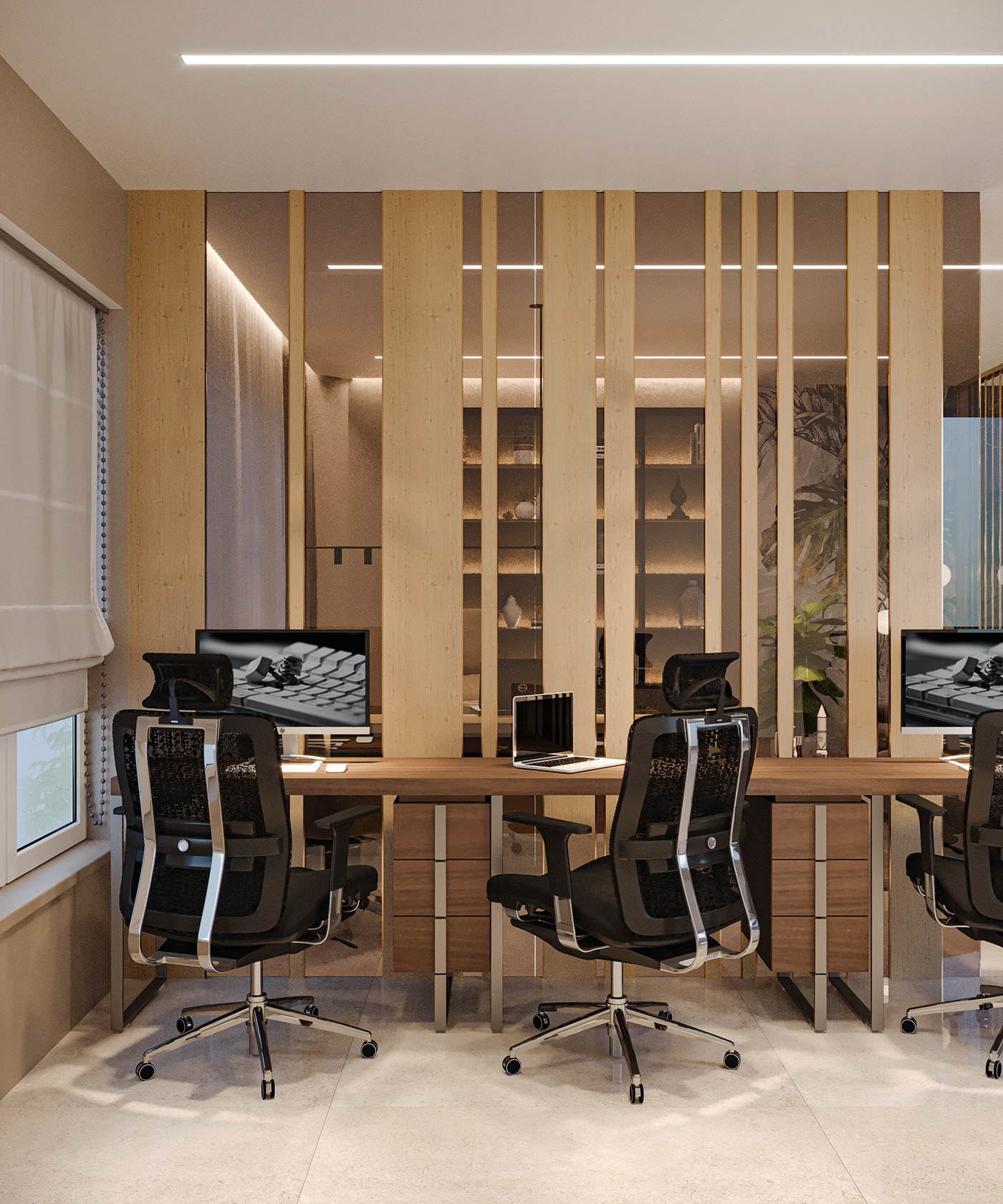 Office Office Design office furniture Interior architecture Render interior design  corona 3ds max office design ideas