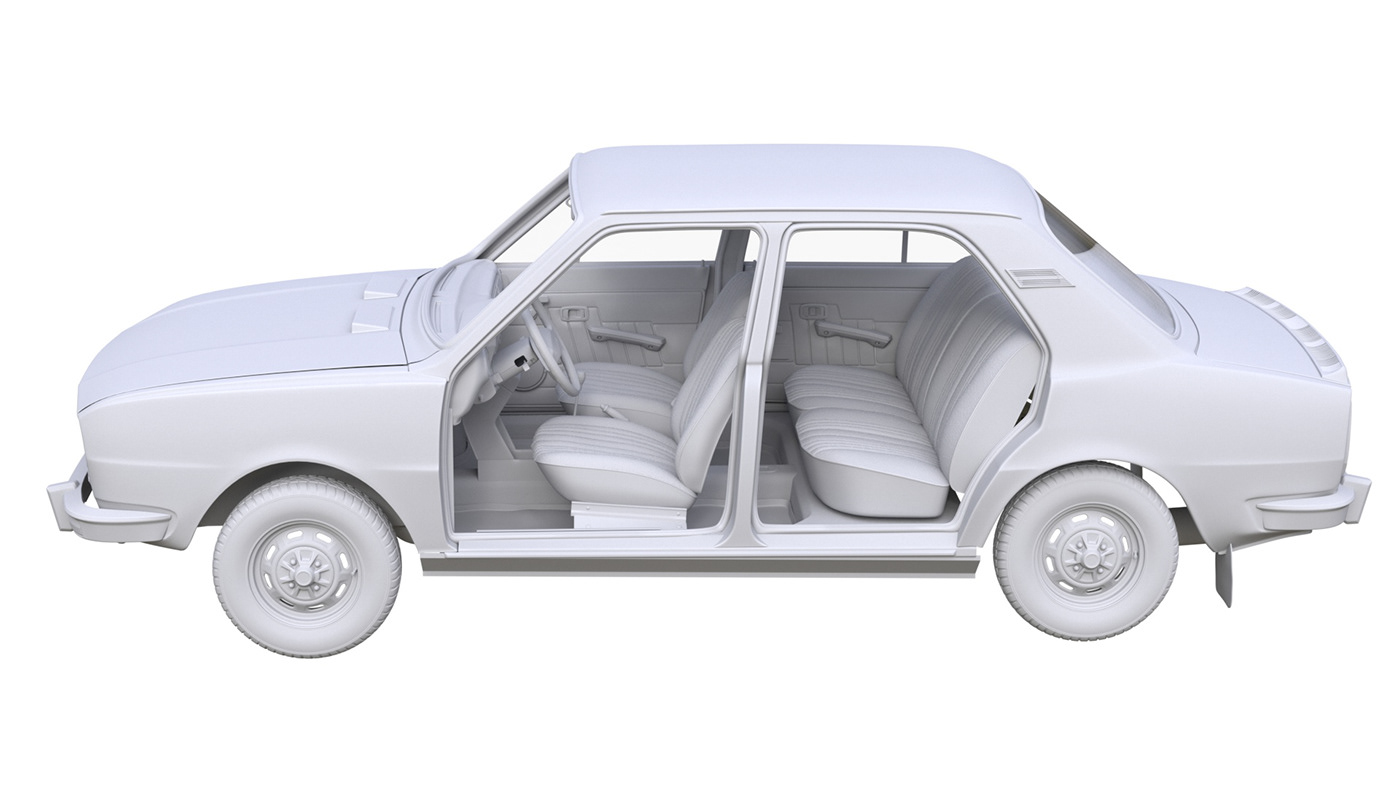 car Vehicle automotive   cinema4d c4d corona render  3D model 3D 3D Graphics