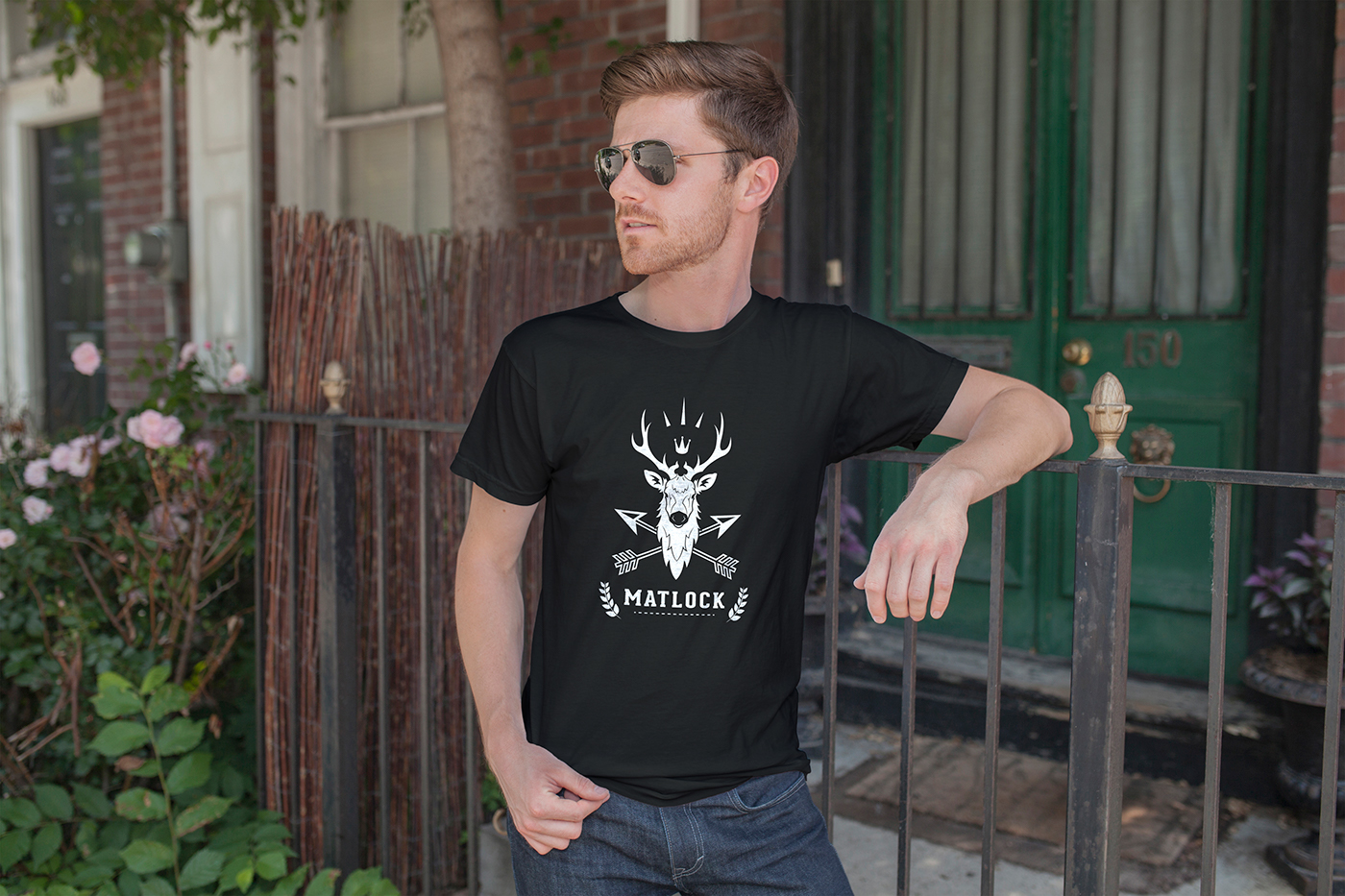 t-shirt screen printing deer arrow graphic design  Illustrator Archery Hunting graphic burger