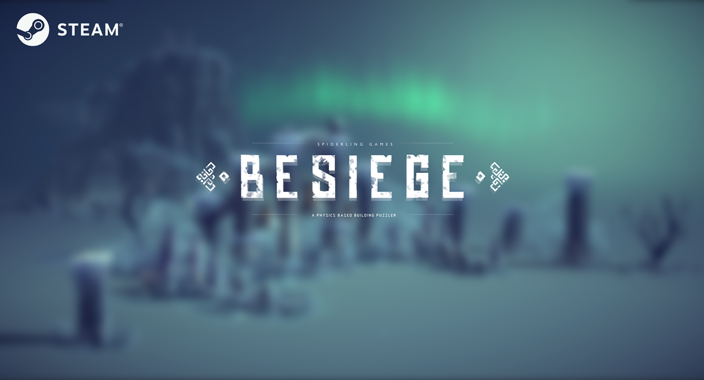 besiege 3D modeling texturing Low Poly Steam game