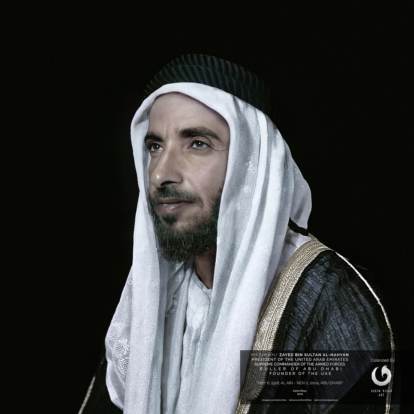 dubai coloring back&white emirates sheikh zayed Classic old