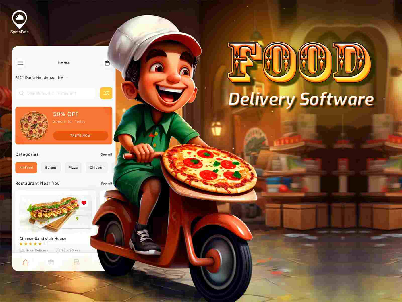 Accelerate your food business with our specialized Food Delivery Software Development. 
