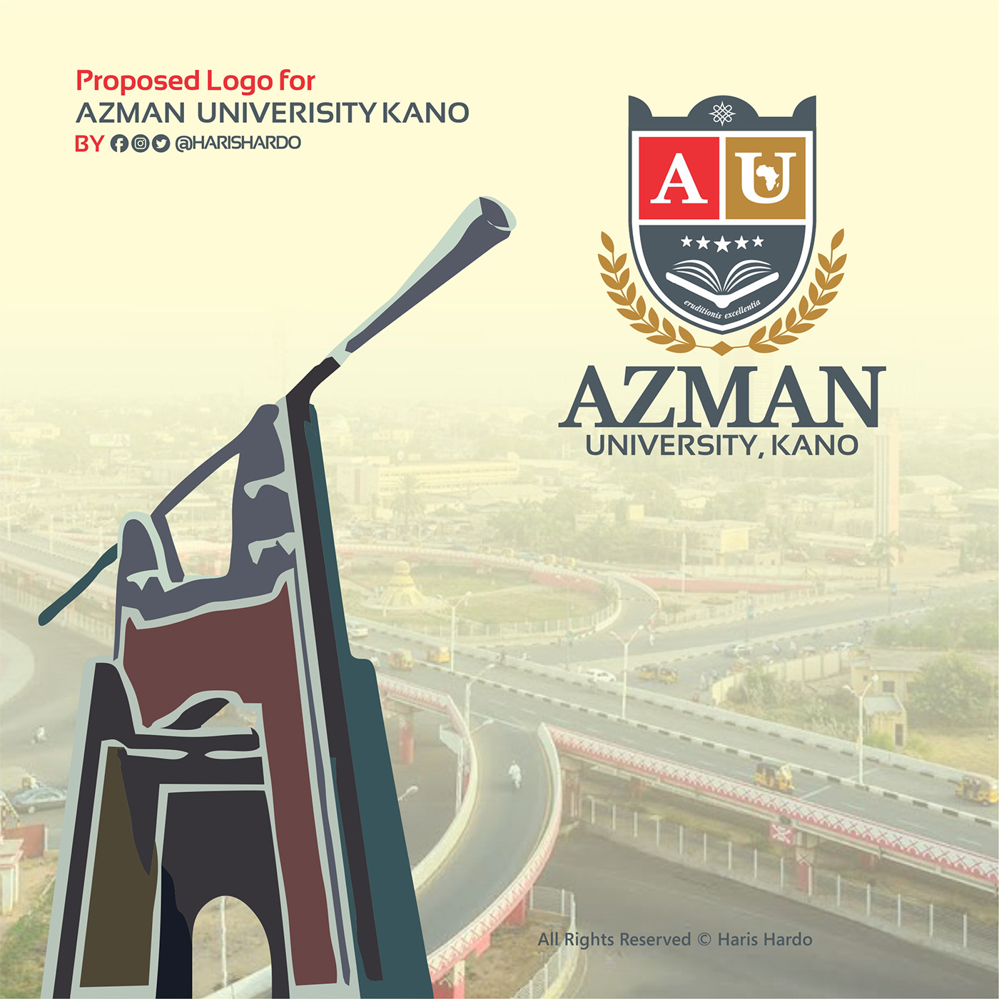 AZMAN brand identity Logo Design nigeria school