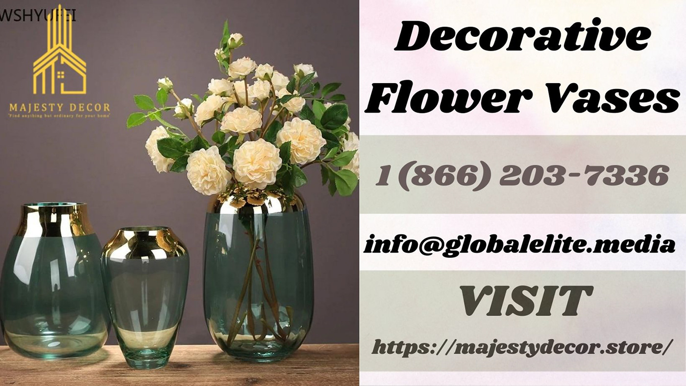 Decorative Flower Vases Glass Vases