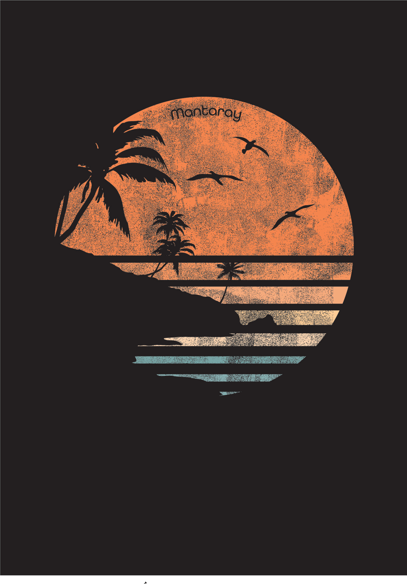 beach BEACHWEAR brand lifestyle logo tee palms placement summer Surf surfing