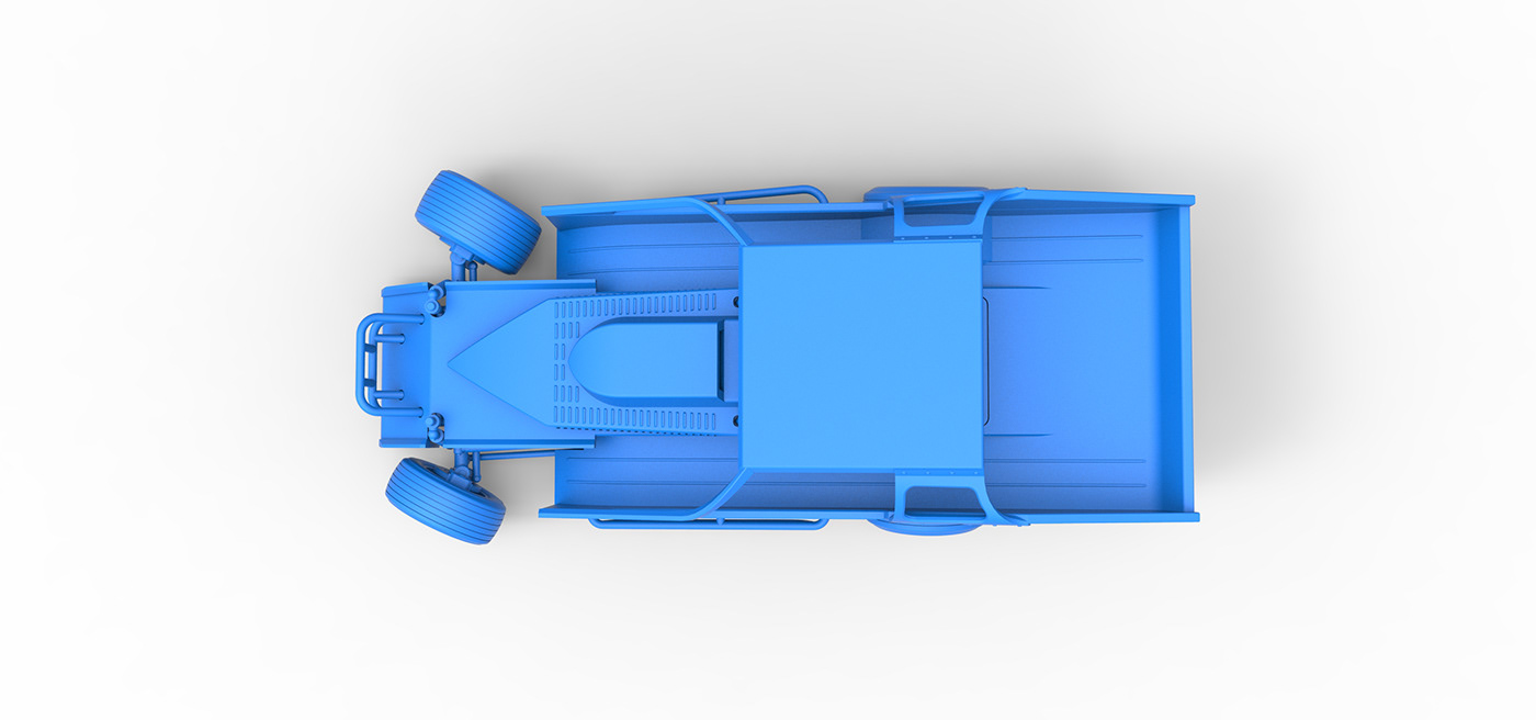 v8 toy 3D printable race car modified stock car Northeast Dirt Modified