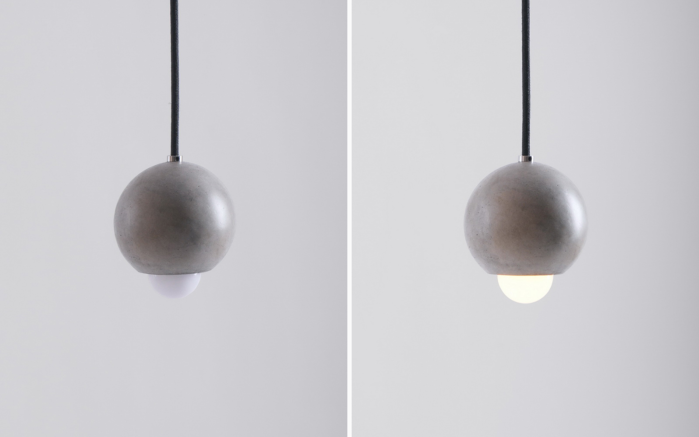 light Lamp concrete pendant minimalmood spherical Minimalism minimalist LOFT