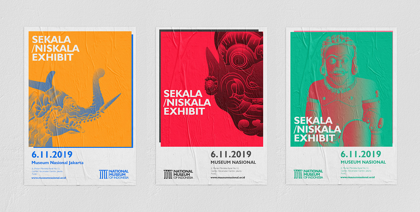Rebrand branding  brand identity museum study case Museum Rebrand museum branding logo National museum of indonesia
