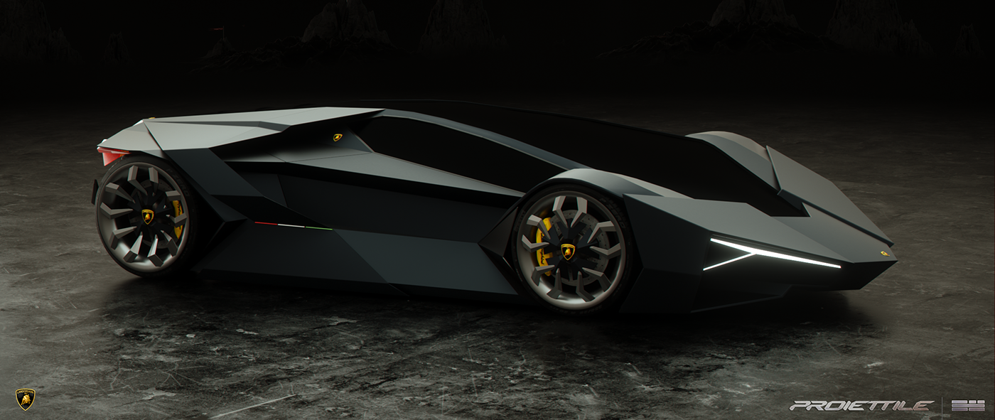 lamborghini proiettile car concept Lamborghini concept  Lamborghini Proiettile car concept Super Car sport car LAMBOCHALLANGE