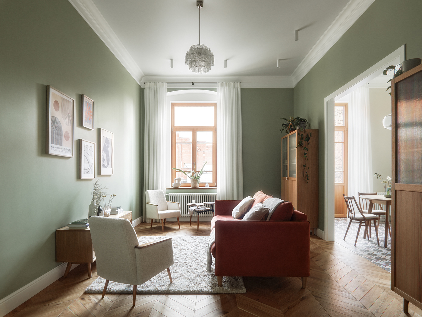 Scandinavian interior design  vintage ikea green Hasselblad midcentury film photography 35mm kodak