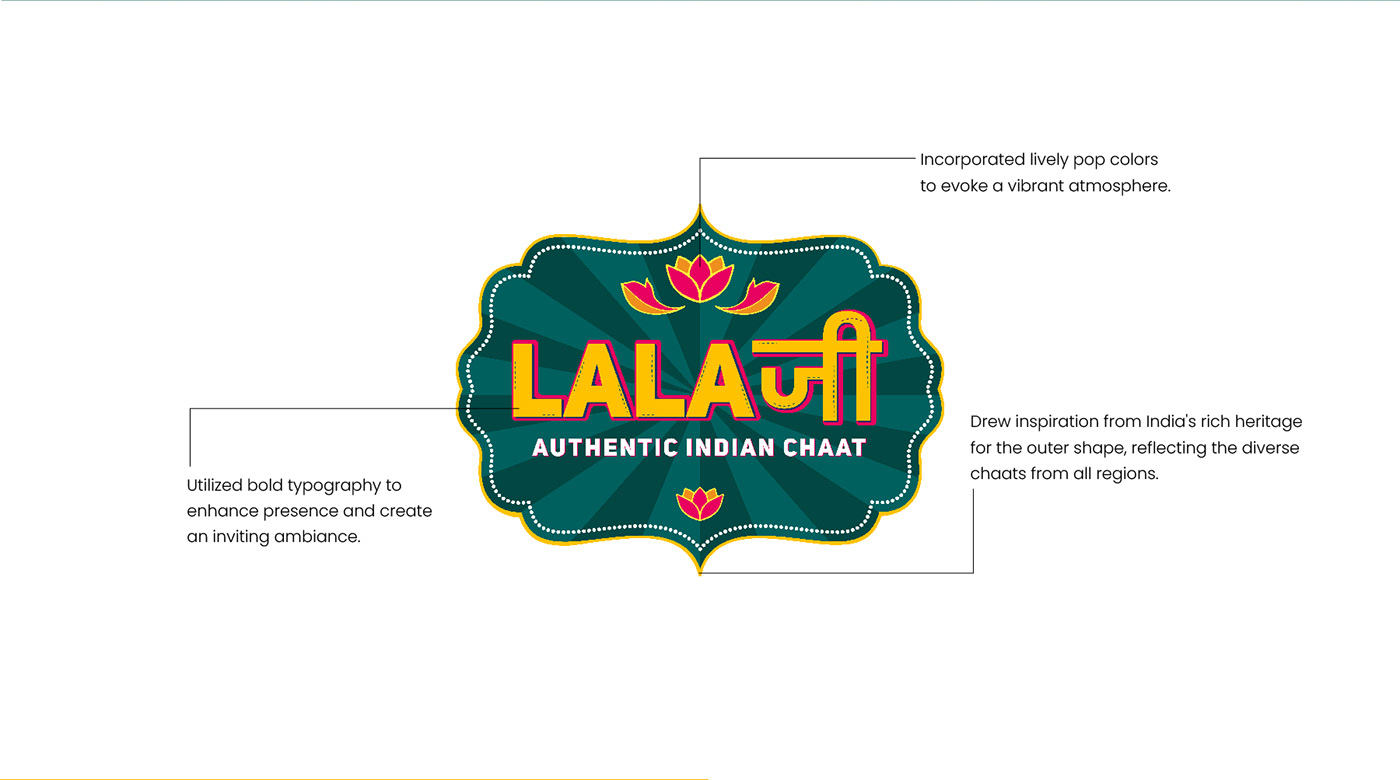 brand identity branding  Indian Chaat indianrestaurant branding Logo indianlogo rebranding indianbranding RestaurantBranding