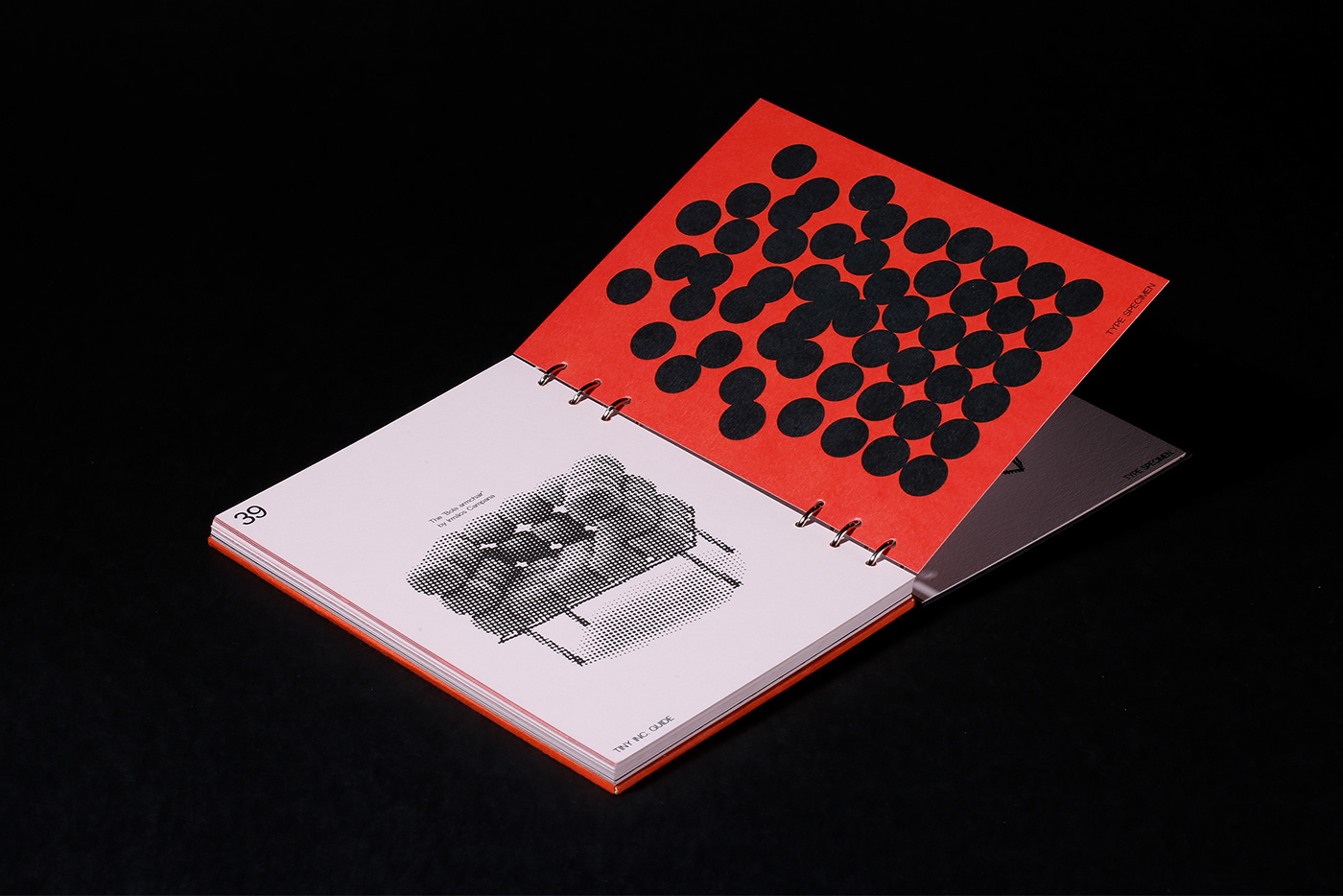 book book design print typo Book Binding abstract optical op art