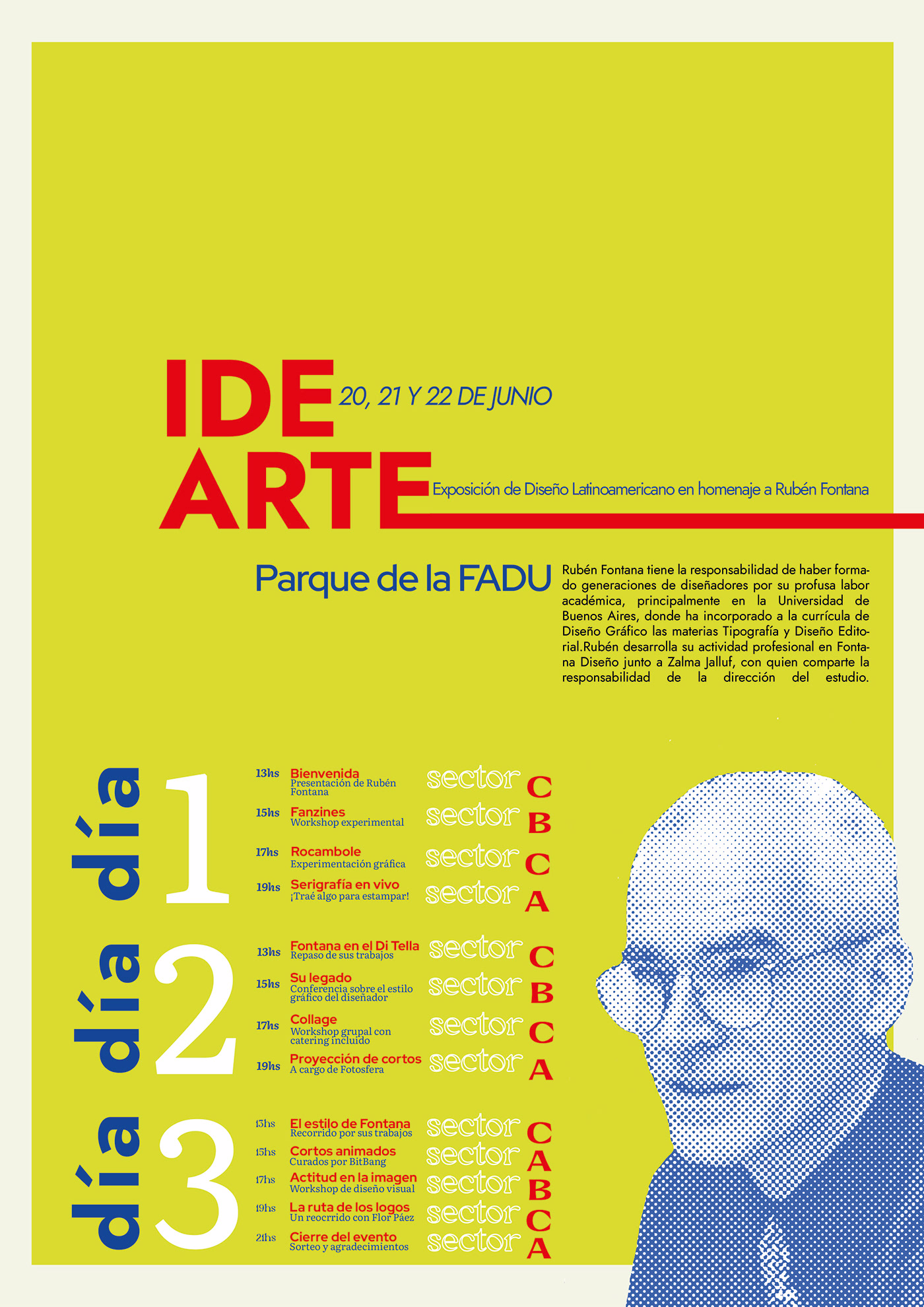 diseño gráfico libro periodico poster Poster Design programa evento