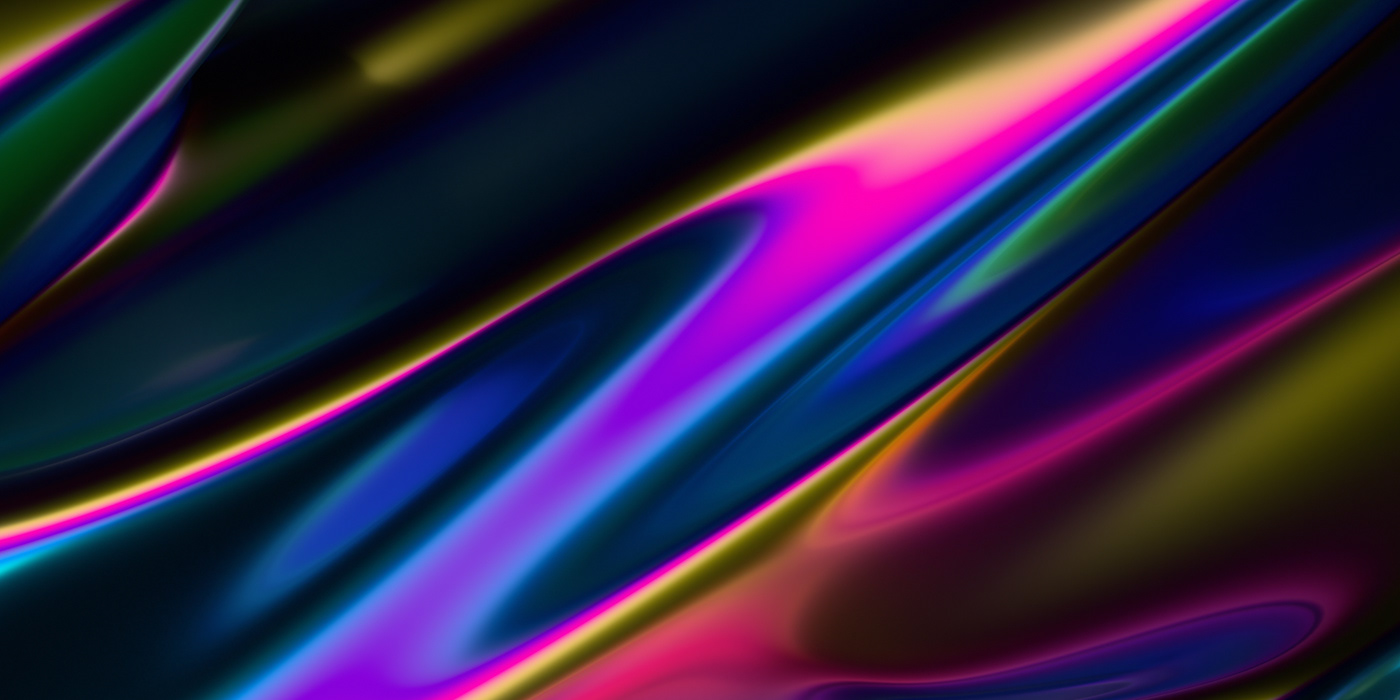 3D abstract background colorful design Digital Art  futuristic gradient iridescent metal