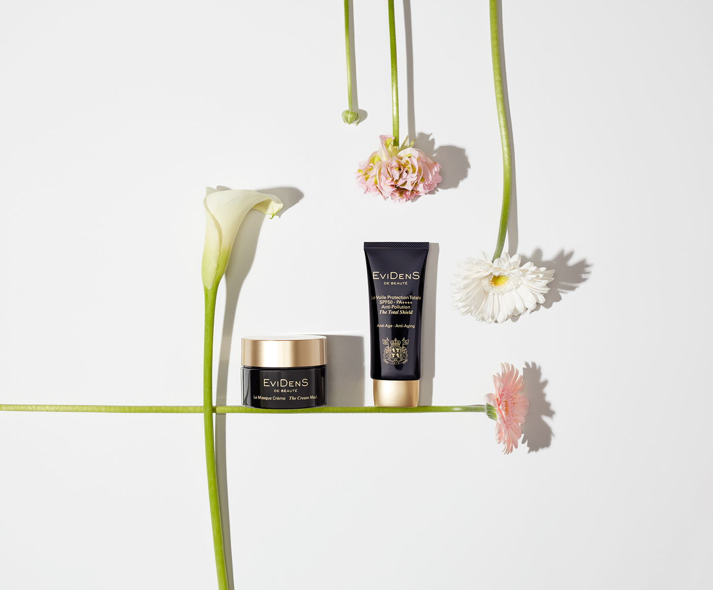 beauty products Paris skincare Studio Photography product still life