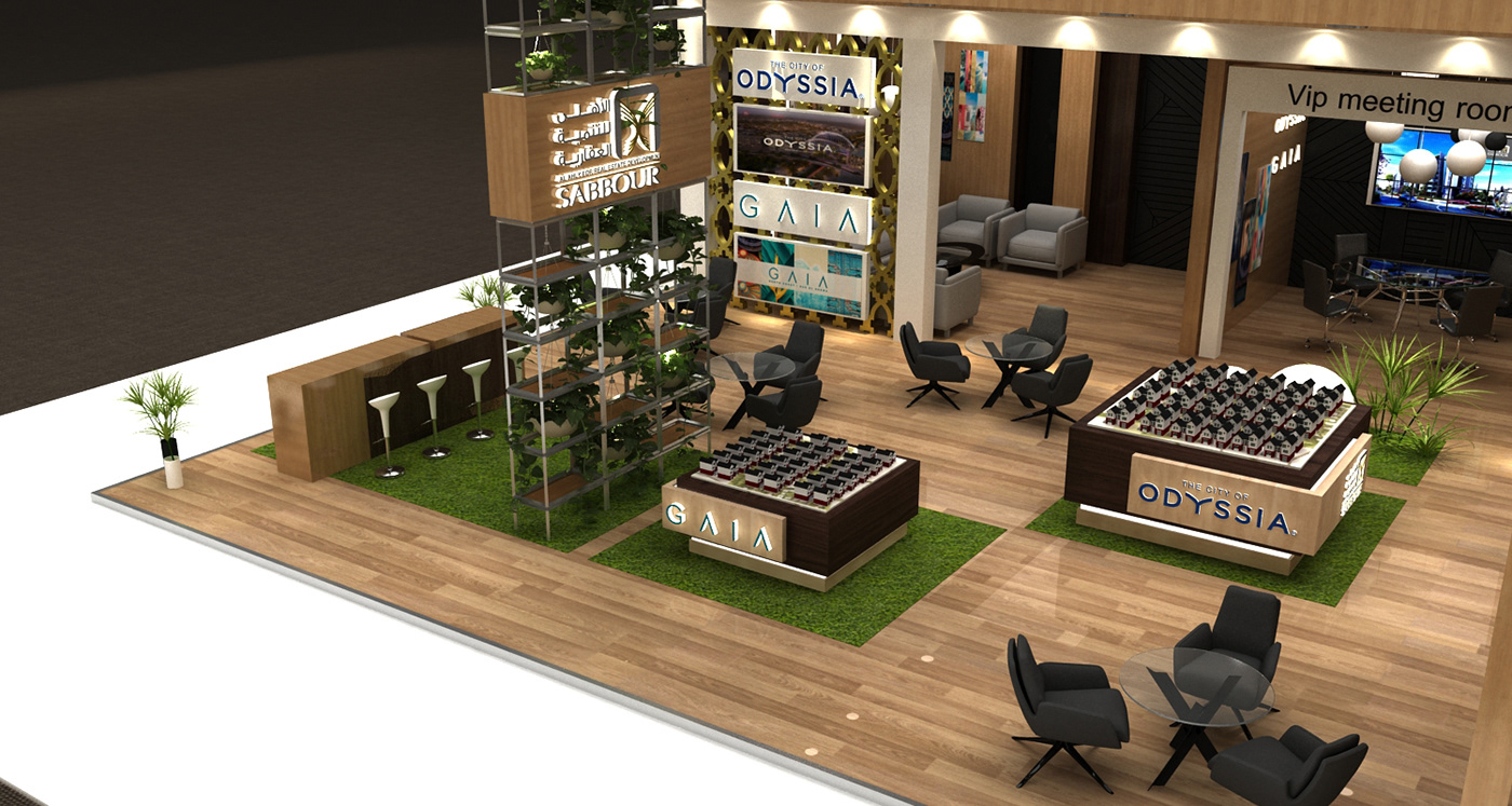 design booth 3dmax Exhibition  Event