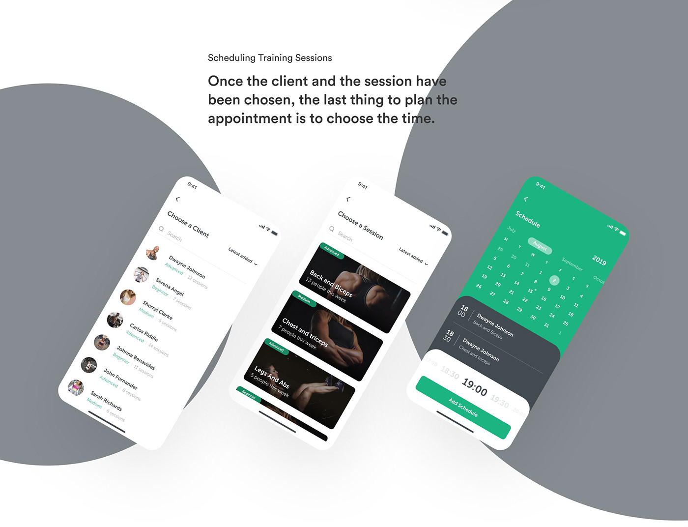 fitness gym workout trainer Interaction design  app design ui design UI UX design Mobile app prototype