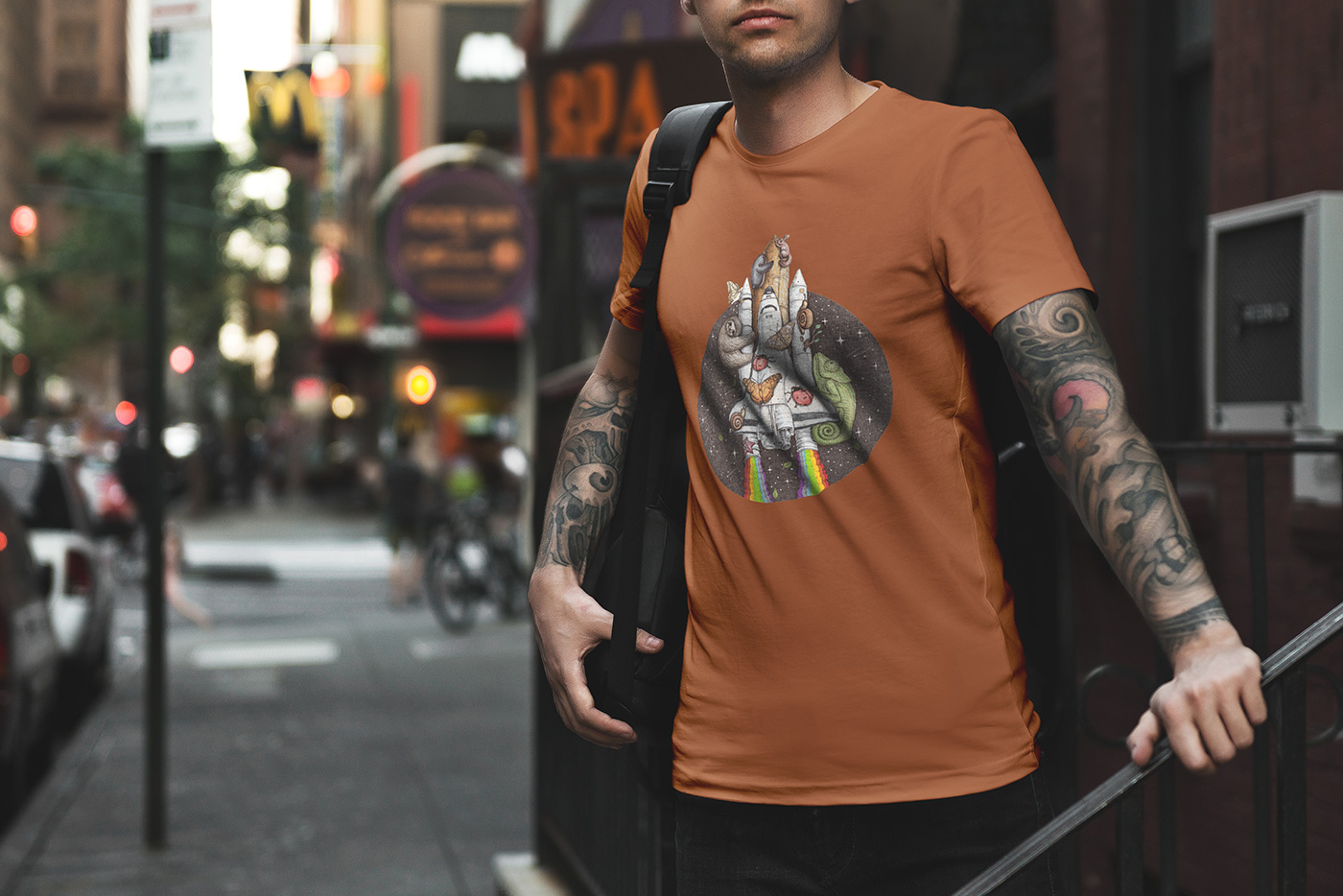 T-Shirt Mockup Urban Edition Vol. 2 on Behance