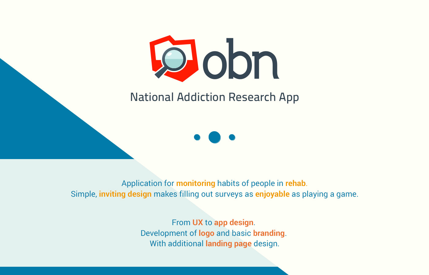 ux UI Web app Website cheerfull simple research addiction intuative
