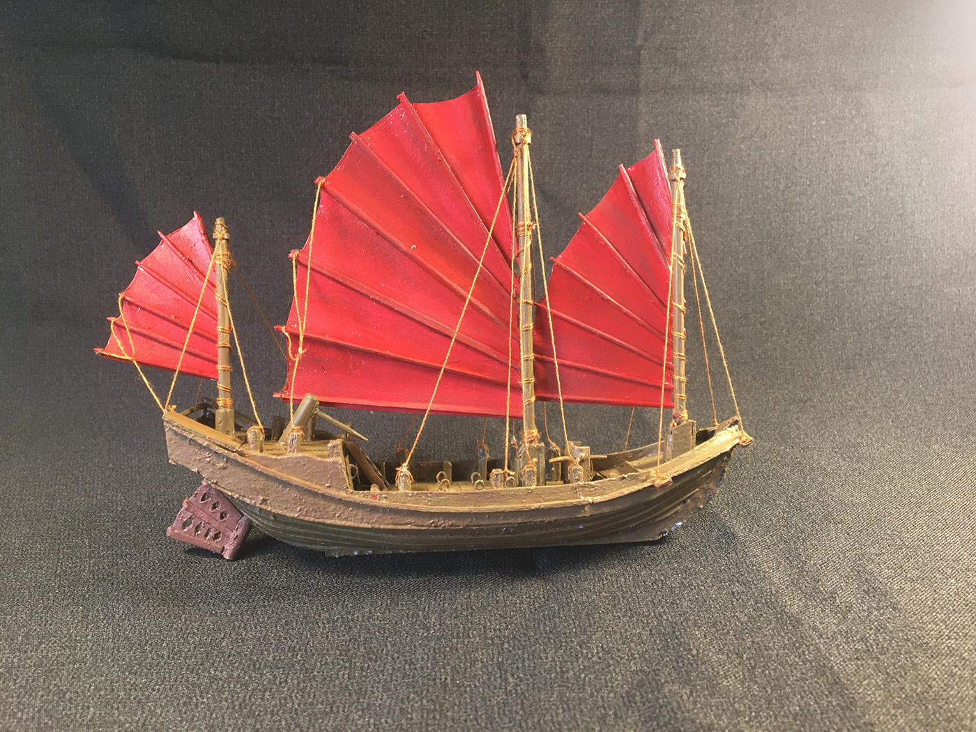 junk boat junk ship junk ship model papermodel Sailship ship model vietnam boat