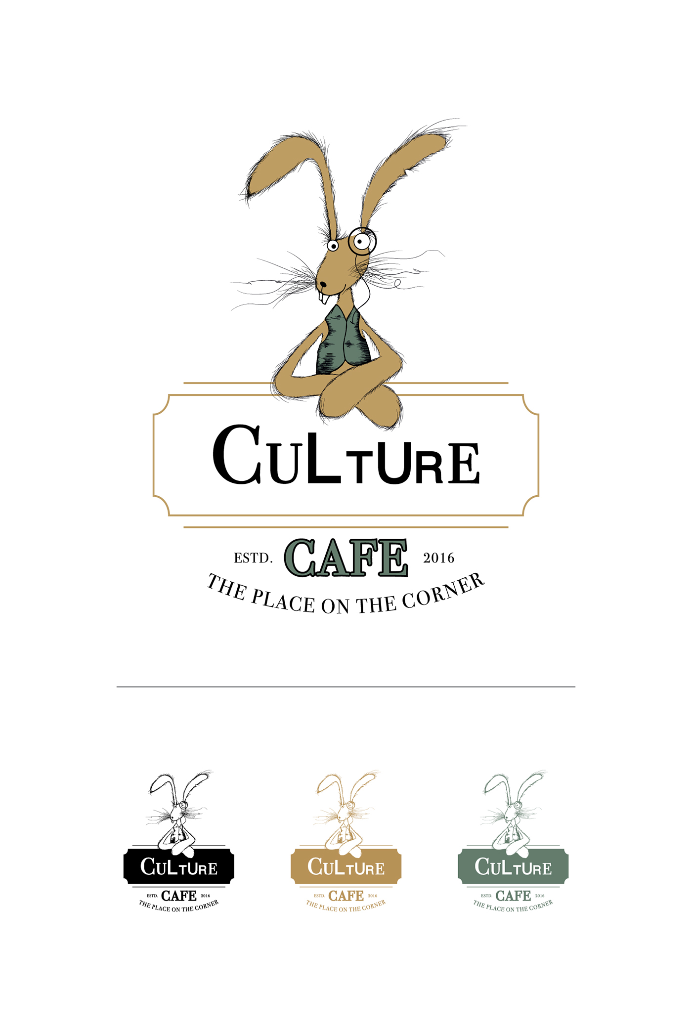 Logo Design Culture Cafe