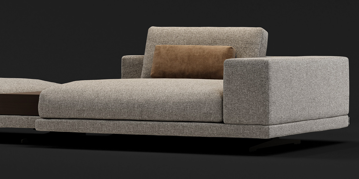 furniture 3D visualization Render corona 3ds max