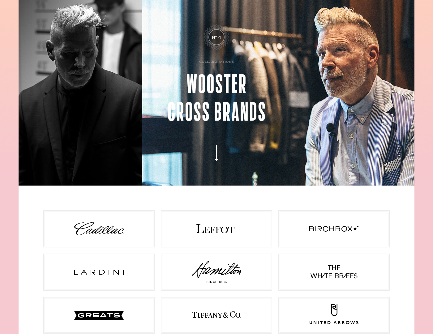 NICK WOOSTER Style Fashion  Menswear luxury elegant Web minimal unique layout hellowiktor