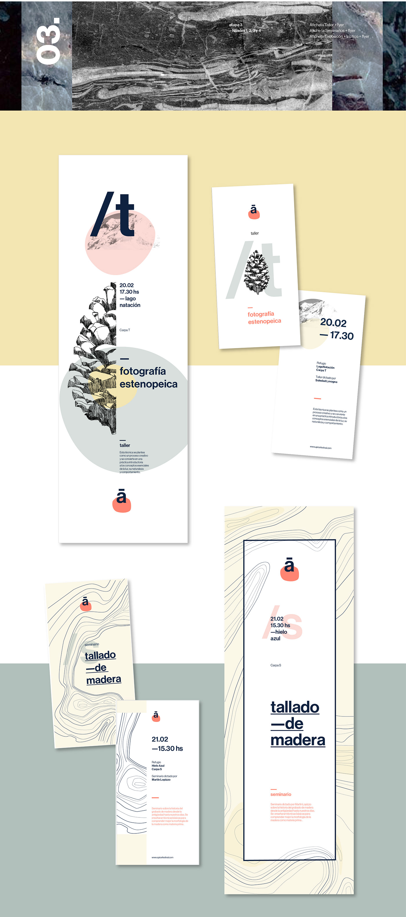 design graphic editorial festival branding 