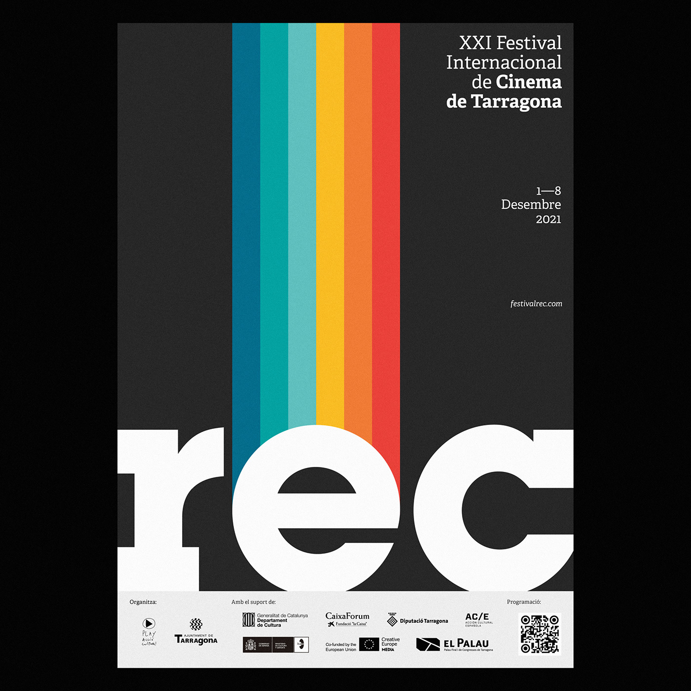 brand brochure Cinema colors festival Film   identity print typography  