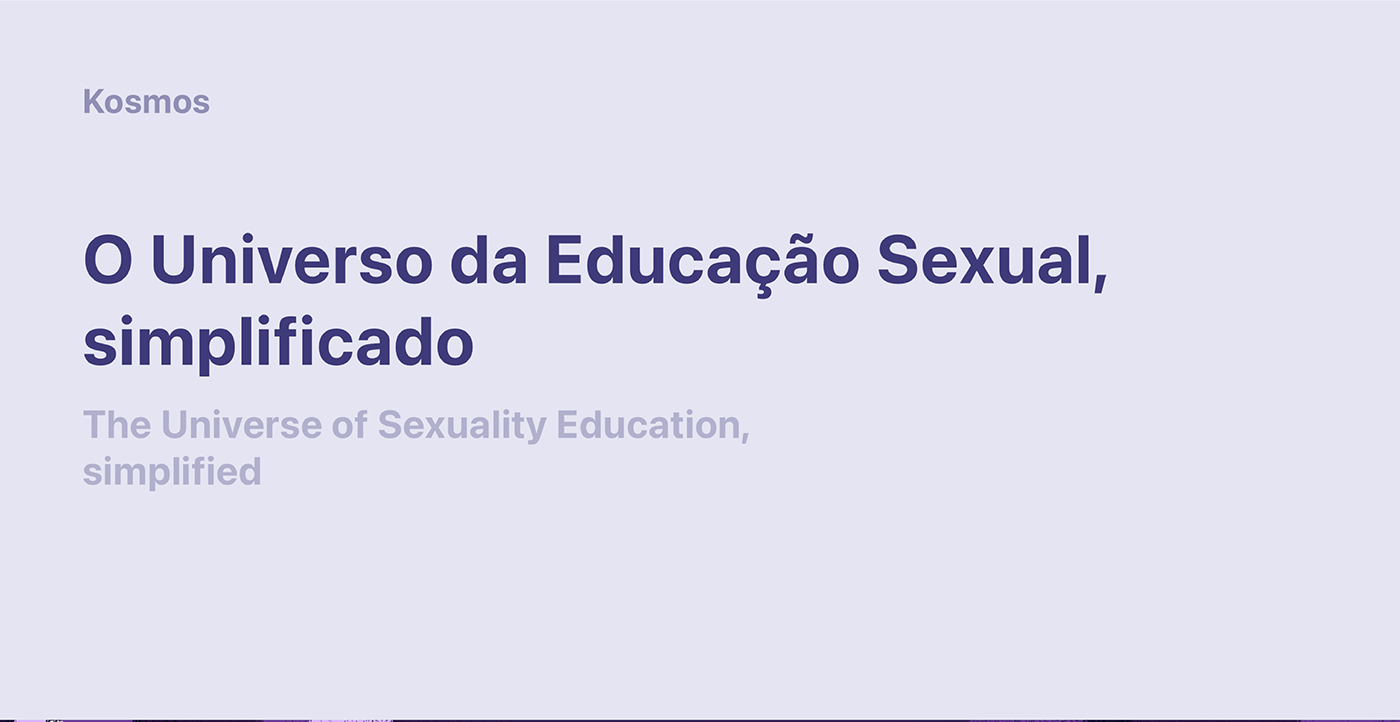 app children educação Education educational Interface parents sexualidade sexuality UI