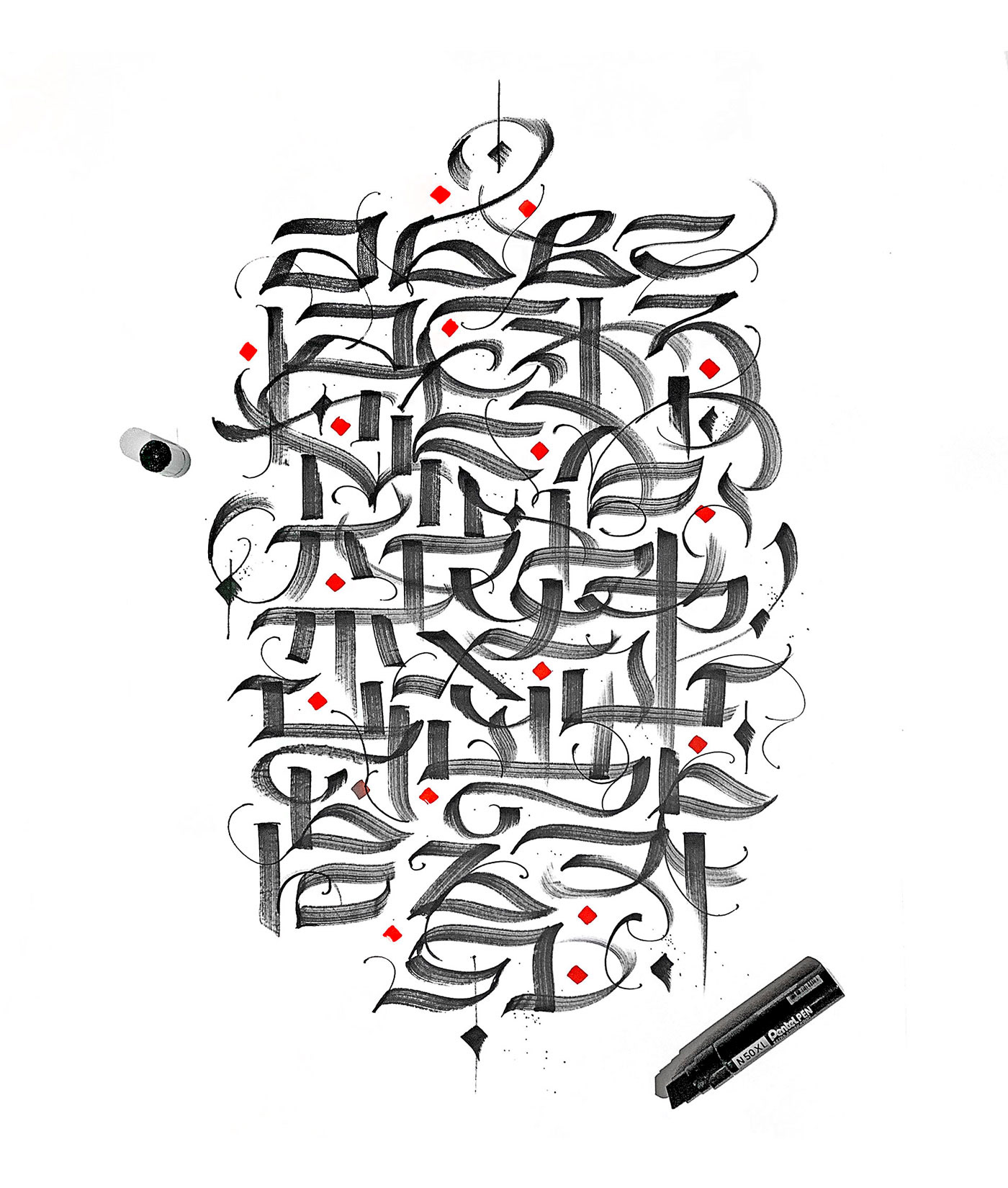AR vr contemporaryart typography   Cyrillic вязь augmentedreality lettering calligarphy