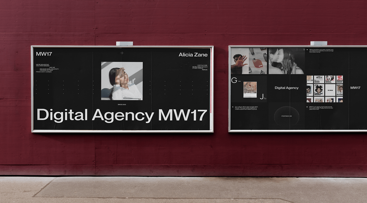 agency business clean concept Layout minimal UI ux Web Design  Website