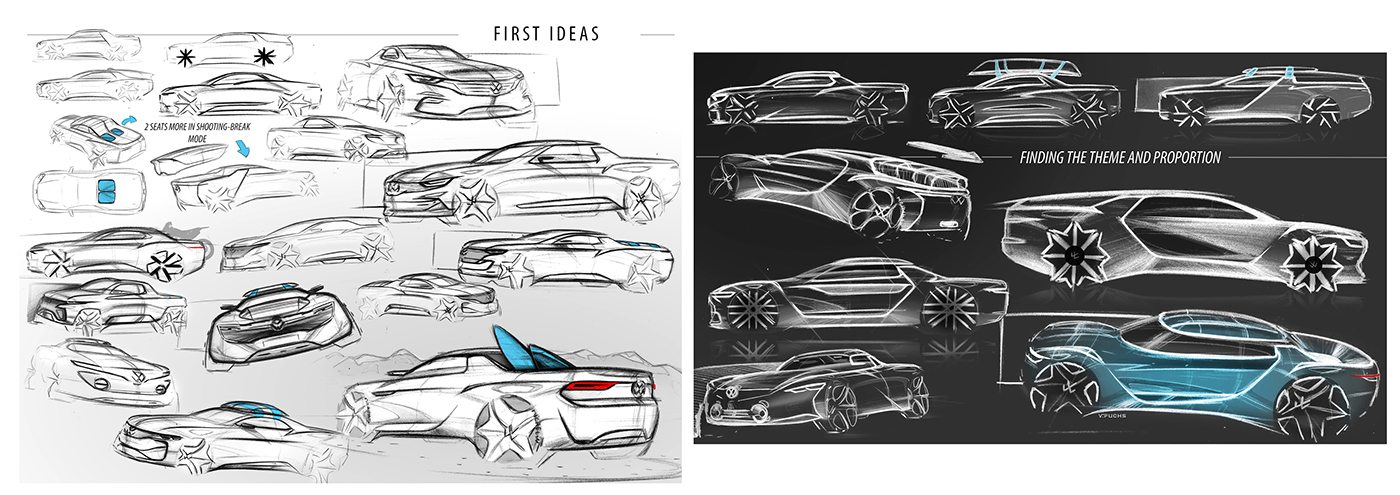 sketch cardesign design PICKUP volkswagen varok 3D modeling automotivedesign rendering
