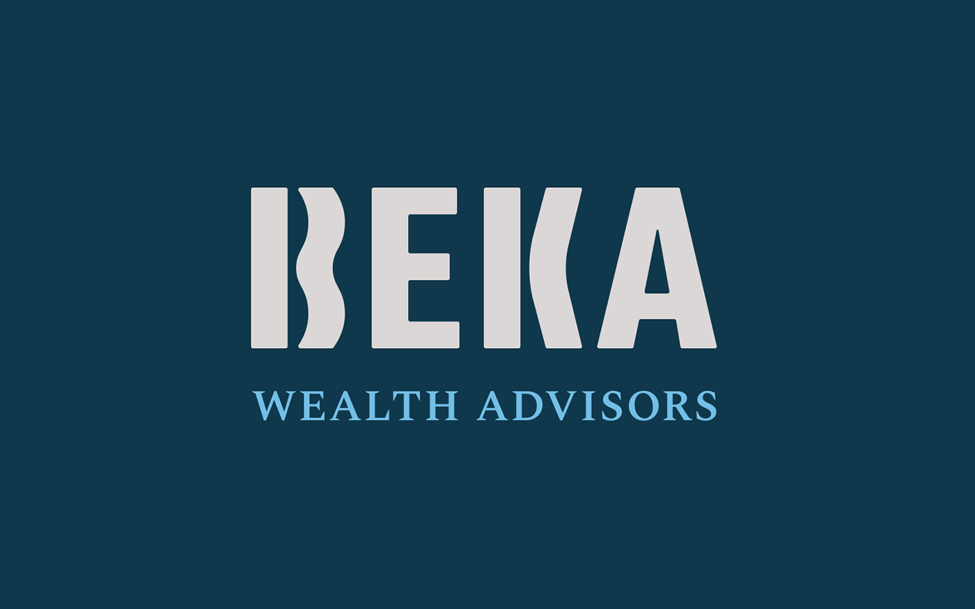 wealth Financial Advisor Logo Design brand identity wealth advisor