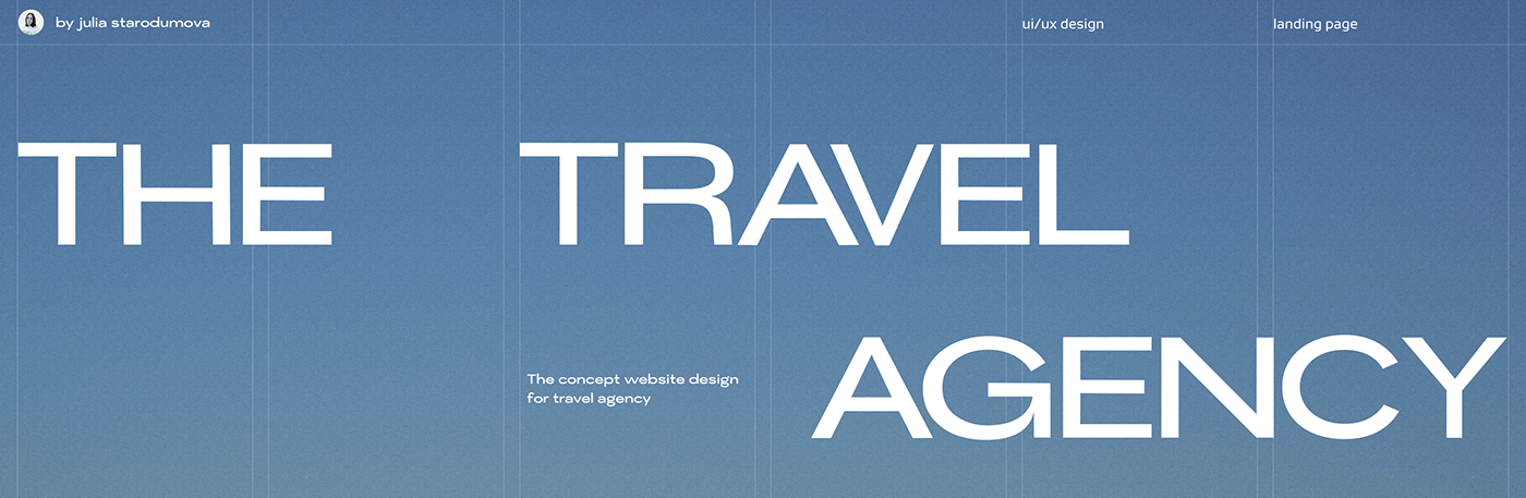 travel agency traveling tourism landing page UI/UX ui design ux Figma Web Design  Website