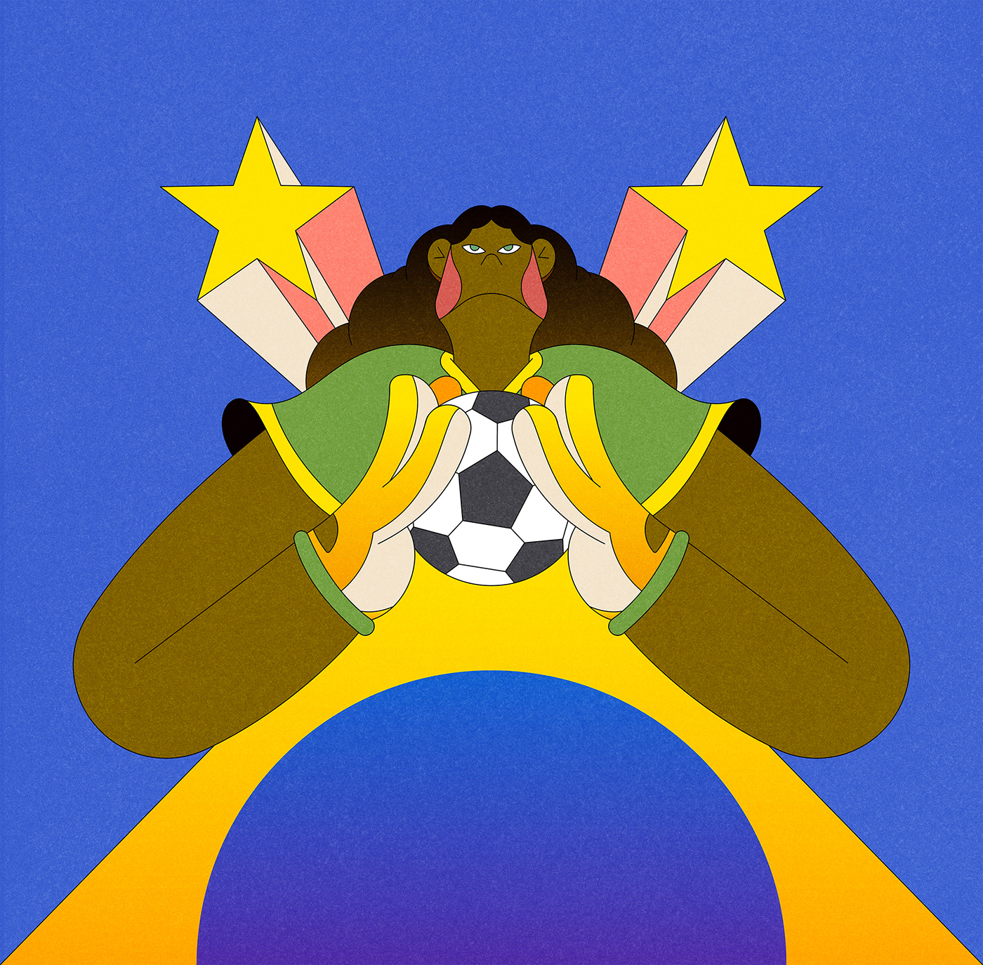 Brazil FIFA women's world cup cup soccer poster adobe illustrator