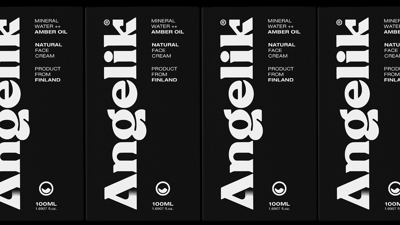 bio Blackletter bold cream natural package modern Typeface minimal Brutalism
