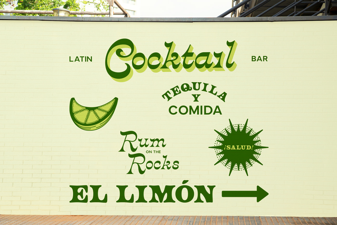 bar brand identity branding  cocktail graphic design  hispanic identity Latin Restaurant Branding visual identity