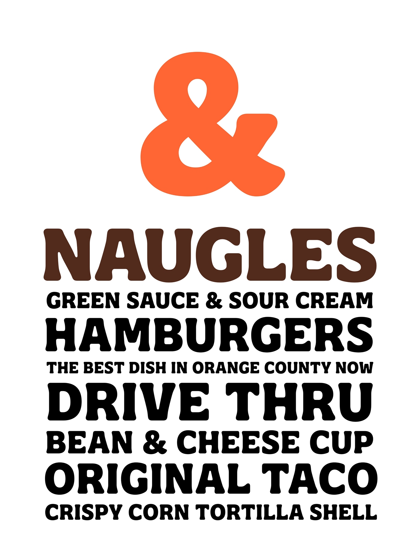taco Mexican font Fast food custom font