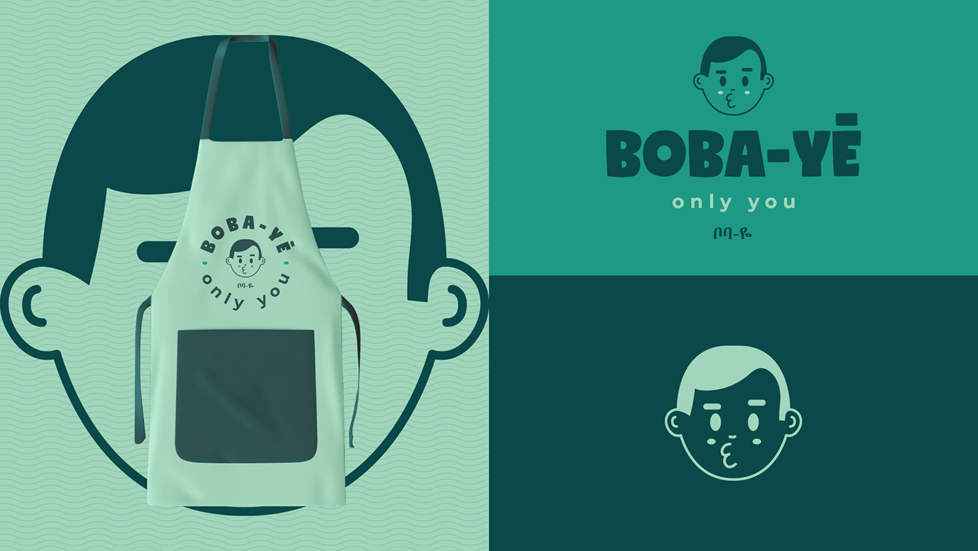 Boba Tea brand identity branding  bubble tea Coffee Logo Design menu Packaging print tea