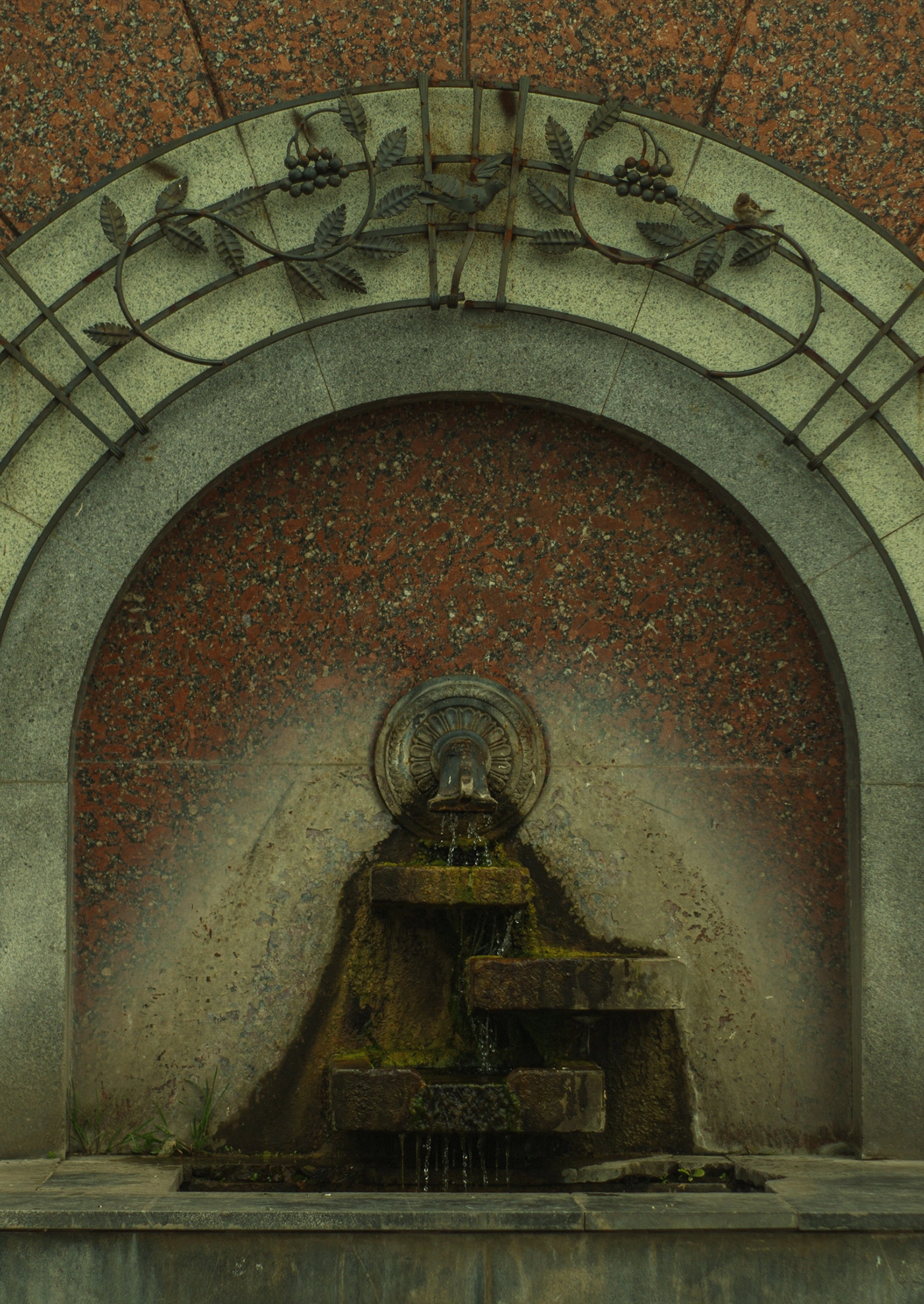 fountain 50mm green water izhevsk