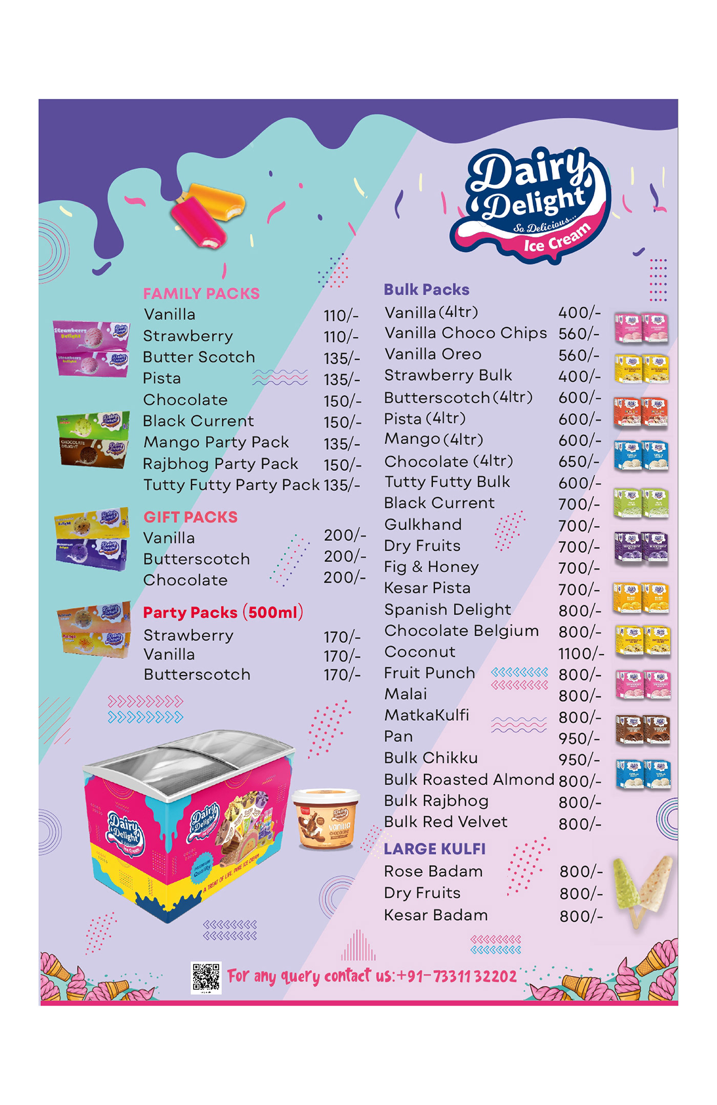 ice cream Menu Card menu card design design Mockup ice cream box Packaging brand identity cone Ice Cream Menu Card