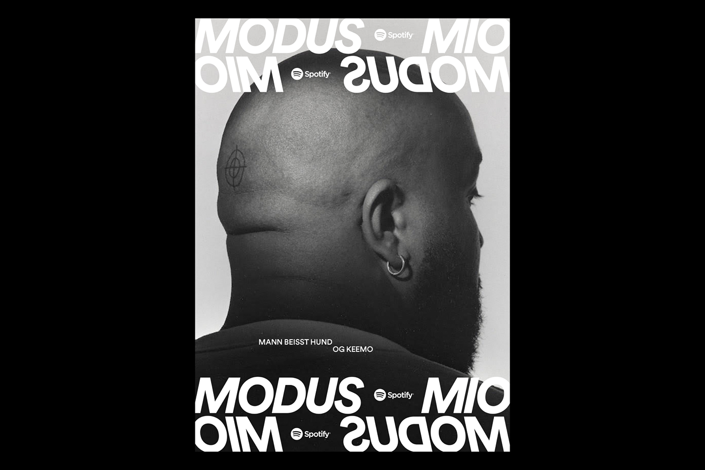 Brand Design brand identity branding  hip hop modus mio music rap spotify typography   visual identity