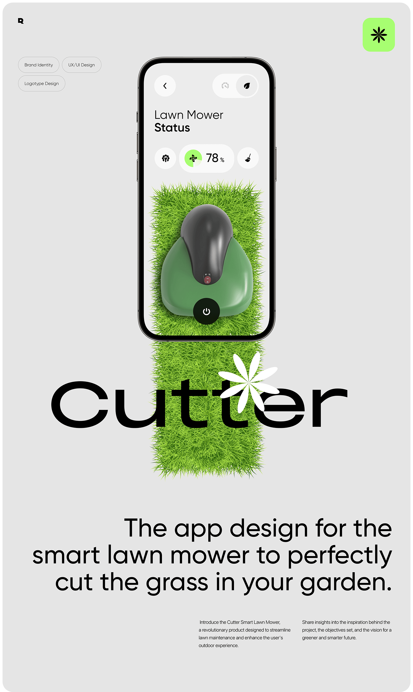 Cutter – Smart Lawn Mower App
