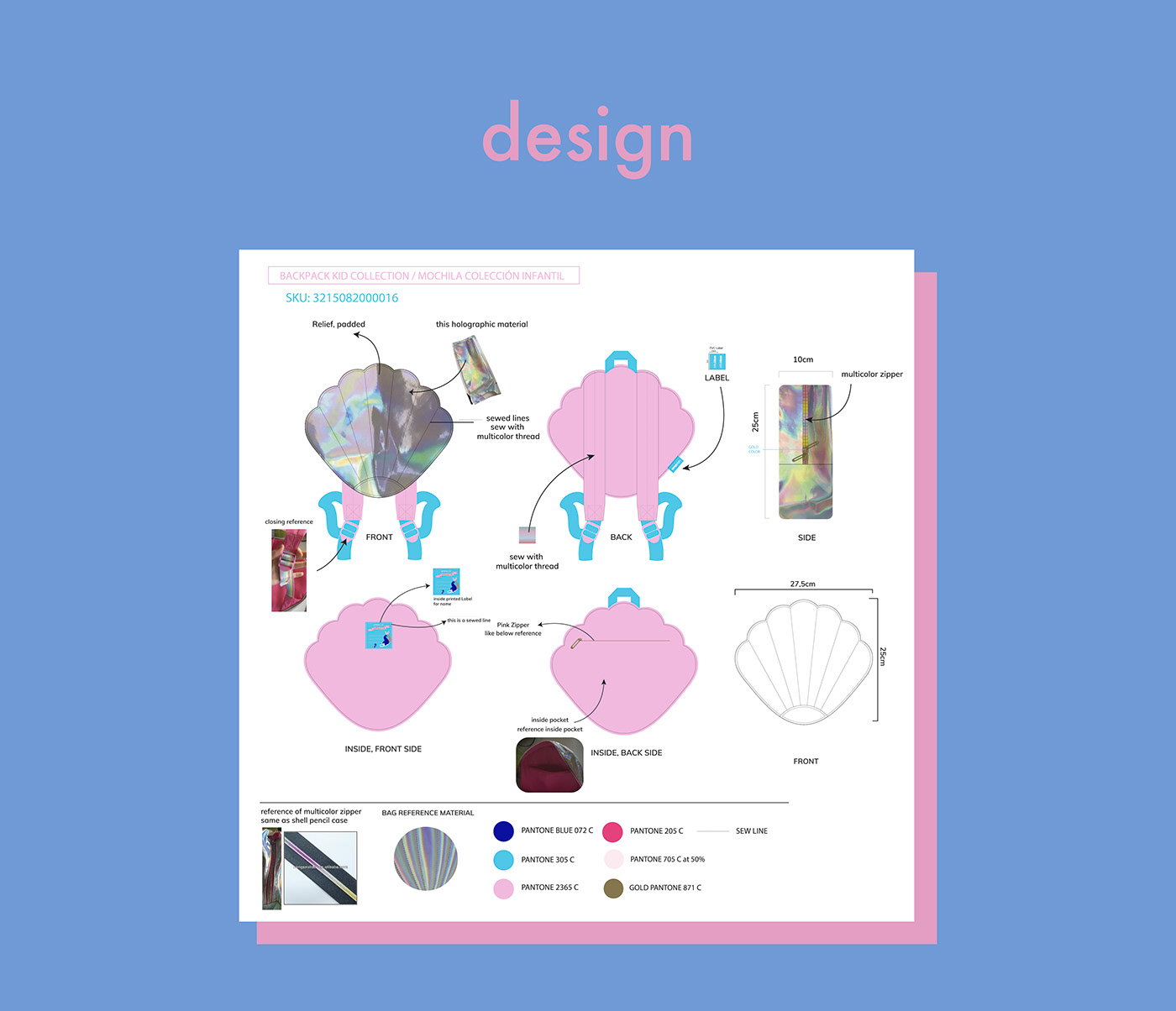 ILLUSTRATION  design product Stationery kid Fashion  Casaideas adobe backpack