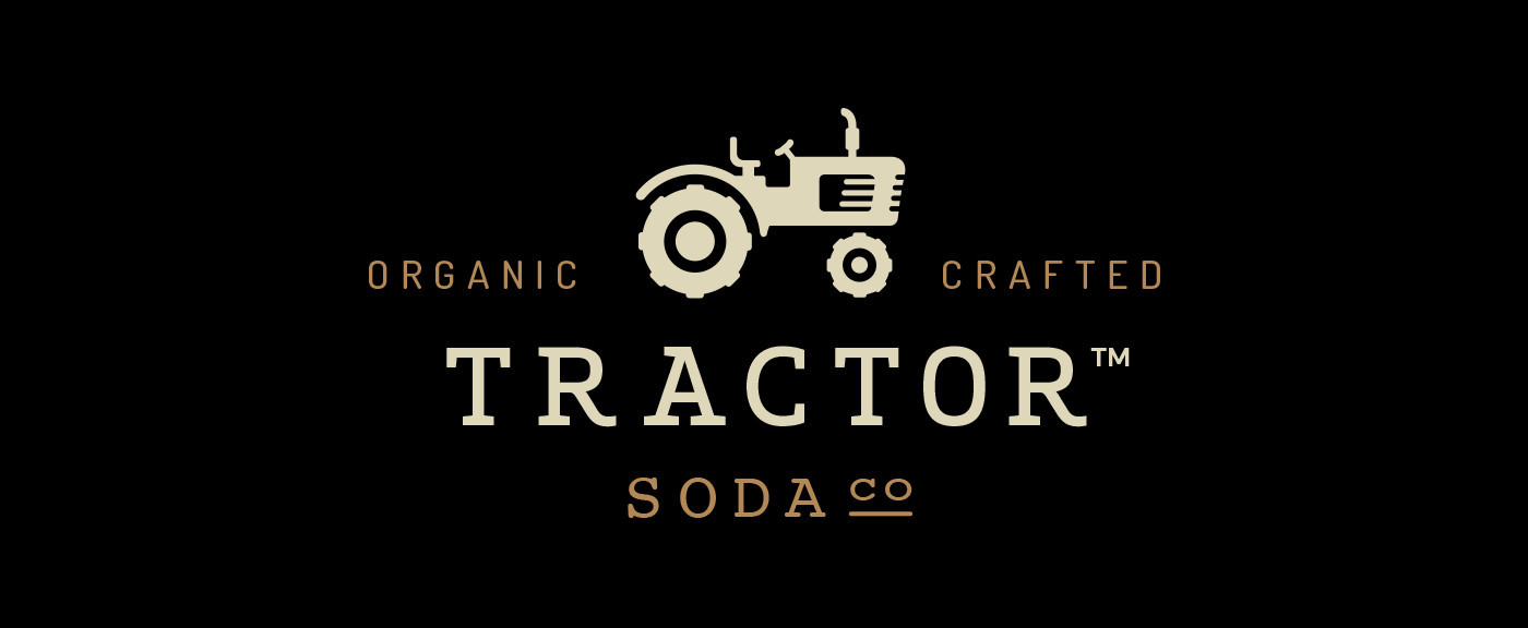 soda fountain drinks vector logo Logo Design Clean Design food service soda design Soda company organic Non-GMO Craft Soda craft drink