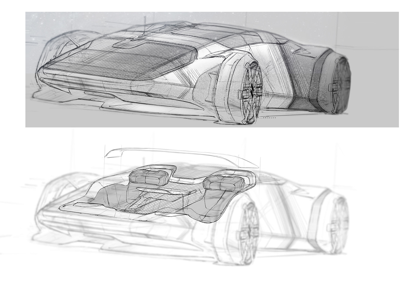 Automotive design Autonomous vehicle cardesign concept design