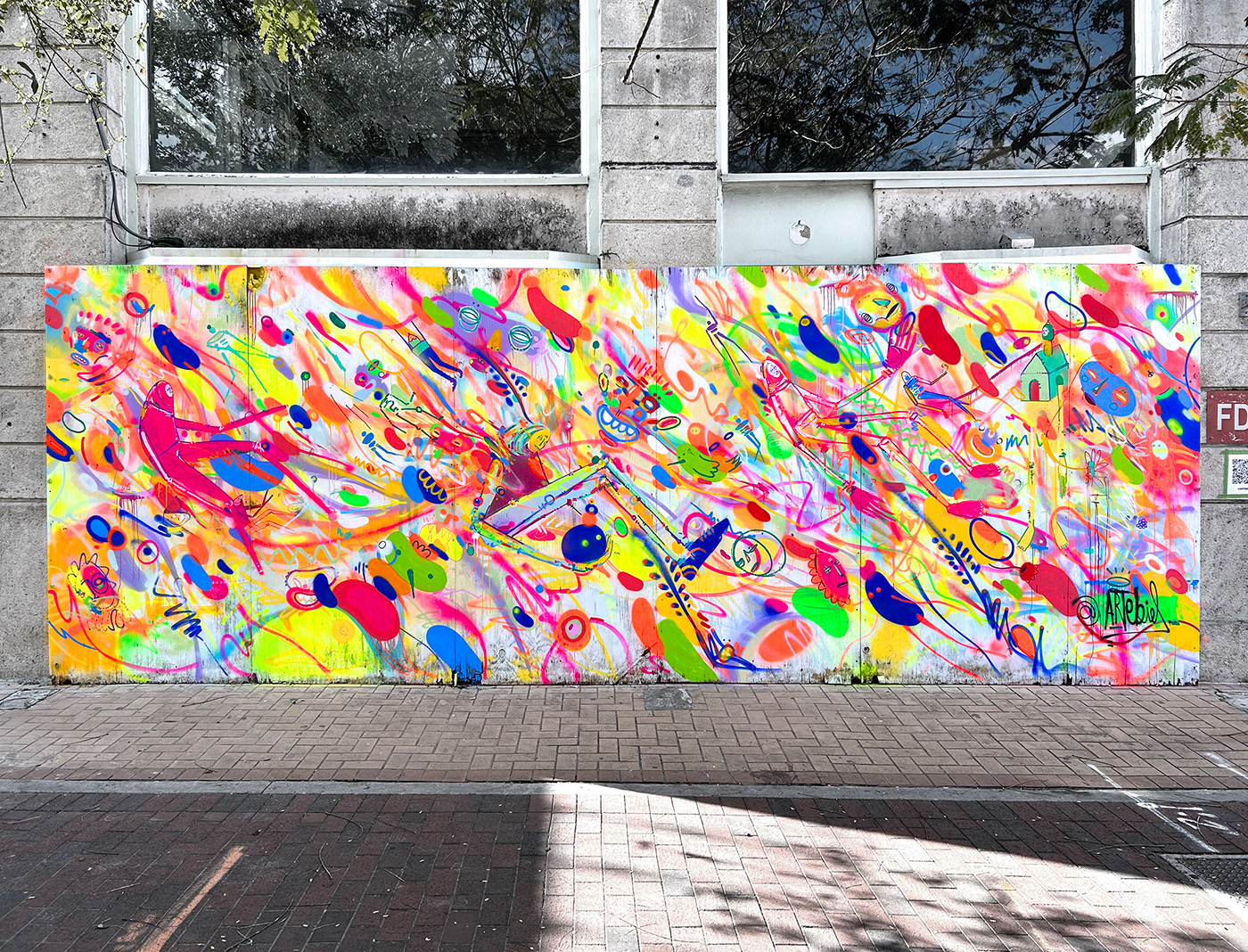 contemporary art Finearts intervention Mural Outdoor painting   streetart Urbanart
