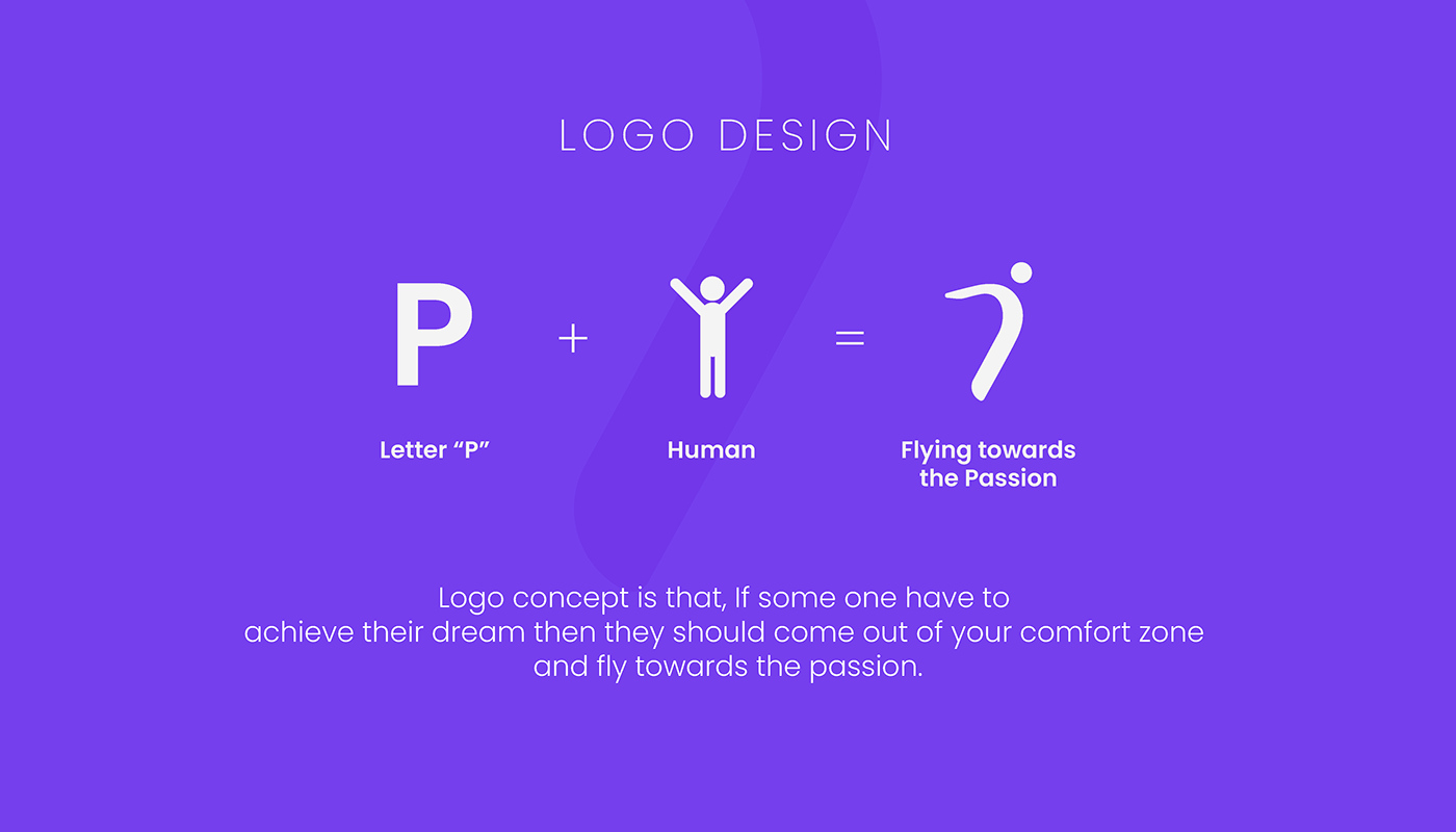 achievement amazing  journey branding  Branding Concept connect creative logo dream project dreams Logo Design passion