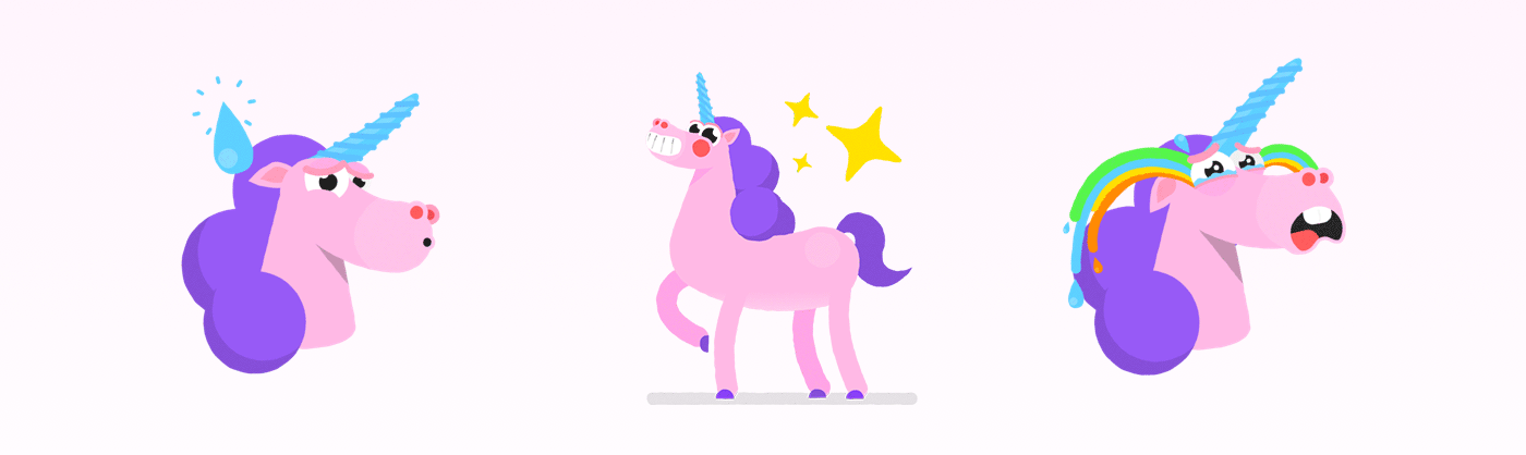 ios imessage stickers unicorn unicorns stickerplace